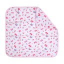 Ver imagem 2 de Toalha de Banho Bebe Soft com Capuz Bublim Borboletas Rosa