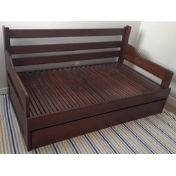 Sofá Cama 1,90l X 80p/1,40aberto X 80a - Móveis de Gramado - 1