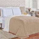 Ver imagem 1 de Edredom Cobertor Coberta Manta Casa Show King - Cáqui