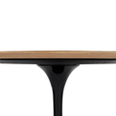 Ver imagem 2 de Mesa de Jantar Tulipa Saarinen Oval 244x137 Cm Tampo Freijó Linn Design Decor Preto