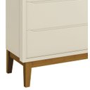 Ver imagem 3 de Cômoda Gaveteiro Classic New Areia Fosco com Madeira - Reller