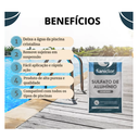 Ver imagem 2 de Sulfato de Alumínio 2kg Saniclor Clarificação Decantador