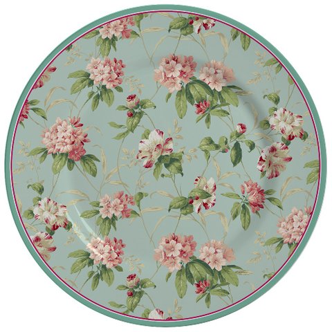 Jogo de Pratos Raso Sweet Vintage Alleanza com 6 Pçs 1º Linha