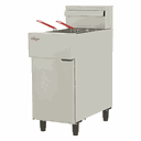 Ver imagem 1 de Fritadeira Zona Fria a Gás Split Fg25s Skymsen - 2 Tanques Independentes 12,5l Total Inox Cap/ 2kg D