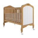 Ver imagem 5 de Jogo de Quarto Infantil Cômoda Encanto e Berço Harmonia Nature/branco - Permóbili Baby