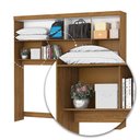 Ver imagem 5 de Guarda Roupa Modulado com Cama Paris 5 Portas 2 Gavetas