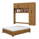 Ver imagem 2 de Guarda Roupa Modulado com Cama Paris 5 Portas 2 Gavetas