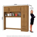 Ver mais imagens de Guarda Roupa Modulado com Cama Paris 5 Portas 2 Gavetas