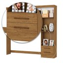 Ver imagem 6 de Guarda Roupa Modulado com Cama Paris 5 Portas 2 Gavetas