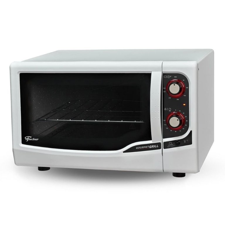 Forno Elétrico de Bancada Gourmet Grill 44l 220v Fischer Branco