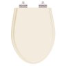 Assento Sanitario Poliester com Amortecedor Absolute Bone (bege Claro) para Vaso Ideal Standard - 1