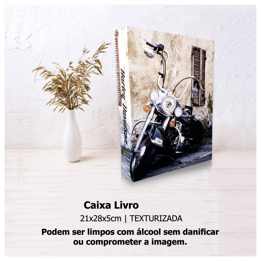 Caixas Livro Porta Objeto Decorativa Londres Harley - 8