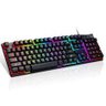 Teclado Mecânico Gamer Knup KP-TM010 Switch Blue LED BlackLight 106 Teclas - 1