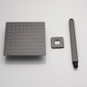 Kit Ducha Chuveiro Slim Prizi Quadrado 20x20cm de Teto com B - 2