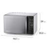 Microondas Electrolux 23 Litros Efficient Prata Me23s - 127v - 5