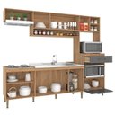 Ver imagem 4 de Cozinha Compacta Modulada 240x192cm 8 Portas e 1 Gaveta Inova  Yescasa