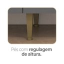 Ver mais imagens de Cozinha Completa Modulada 5 Peças com Torre Quente e Balcão para Pia sem Tampo 240cm Inova Yescasa Mel/Grafite Cinza