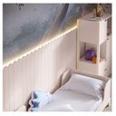 Ver imagem 2 de Painel Decorativo Farm 225x109x37 Cm Rose com Led - Matic