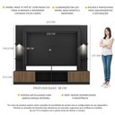 Ver imagem 3 de Estante Tv 65" com Leds Berlim Multimóveis V3392
