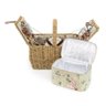 Cesta de Piquenique Completa em Vime 25 Peças Picnic - 1
