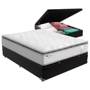 Ver imagem 1 de Cama Box Baú Casal e Colchão Molas Ensacadas Amsterdã Probel