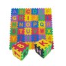 Tapete Bebê Infantil, Tatame, Educativo, Alfanumérico, Eva, 36 Peças, 5mm 22x22 Cm Gv Brink Tapete e - 5