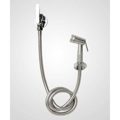 Ducha Higiênica Flex com Registro e Derivação Cromado - Perflex 10308210