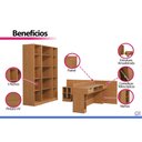 Ver imagem 4 de Quarto Modulado Casal 10 Peças Liga QM39 Canela Kappesberg