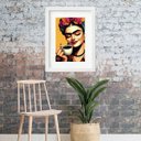 Ver imagem 2 de Quadro Cantinho do Café Frida - 60x48cm:madeira Branca