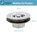 Ver imagem 5 de Válvula Americana 4.1/2 Latão