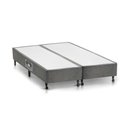 Ver imagem 1 de Cama Box Base Universal Queen Gold Star Suede Gray (158x198x27) - Castor