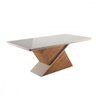 Mesa de Jantar com 6 Cadeiras Glamour Topazio Off White Vier Blonde / Off White - 5