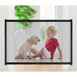Cercado Rede Portão Grade Proteção Pet Portátil Criança Cão - 2