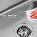Ver imagem 7 de Cuba Pia Cozinha Gourmet 43x37cm Aço Inox 304 Completa com Acessórios Brinovar