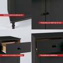 Ver imagem 6 de Cristaleira + 2 Aparadores 4 Gavetas e 4 Portas Ditália