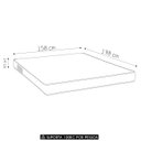 Ver imagem 3 de Colchão Casal Queen Light Bordado D33 Selada 158x198x14cm - Ortobom
