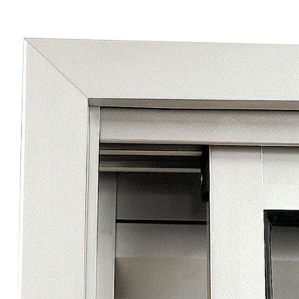 Guarnição Alumínio para Janela Veneziana Sasazaki 1,20m x 2,00m Branca - 1