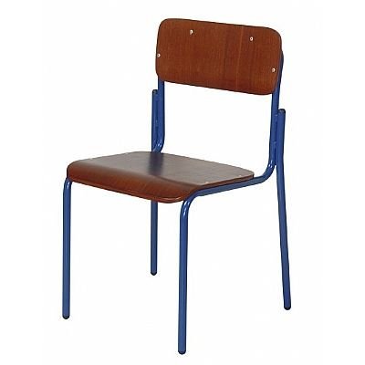 Cadeira escolar adulto imbuia modelo FDE Dimovesc fdeimbuia