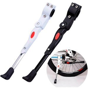 Pezinho Descanso Lateral com Regulagem Mtb Bike - Preto