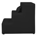 Ver imagem 5 de Escadinha Escada Pet 3 Degraus Rampa para Cama Sofá Suede:Preto/3 Degraus