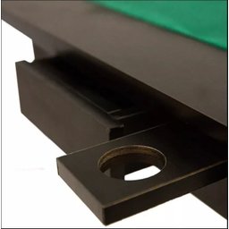 Mesa de Carteado Sextavada C/ 2 Gavetas e 6 Porta Copos - 3