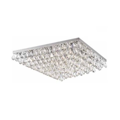 Plafon Sky3026tr Grape Cromado Cristais Transp Skylight