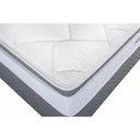 Ver imagem 3 de Cama Box Baú Casal: Colchão Molas Herval MasterPocket Ensacadas Toledo + Base CRC Suede Gray(