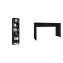 Ver imagem 6 de Kit 2 Peças com Estante Livreiro e Escrivaninha Gávea Espresso Móveis