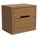Ver imagem 1 de Mesa de Cabeceira 2 Gavetas 54 Cm S822 Canela Kappesberg