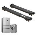 Ver imagem 2 de Suporte com Rodinhas para Geladeira e Fogão - Limpeza Fácil