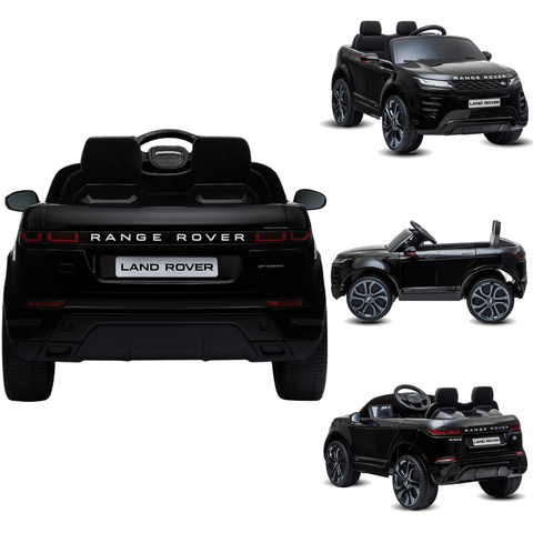 Carro Elétrico Infantil Bang Toys Range Rover Evoque Preto 12v