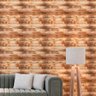 Papel de Parede Auto Adesivo Efeito Madeira Tábua Marrom Clara Vinil Decorado Quarto Cozinha 9m - 5