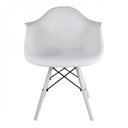 Ver imagem 6 de Kit 2 Cadeiras Polipropileno Dsw Eames Arm Branco