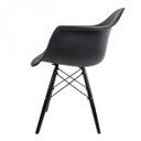 Ver imagem 5 de Kit 4 Cadeiras Polipropileno Eames Arm Dsw Preto